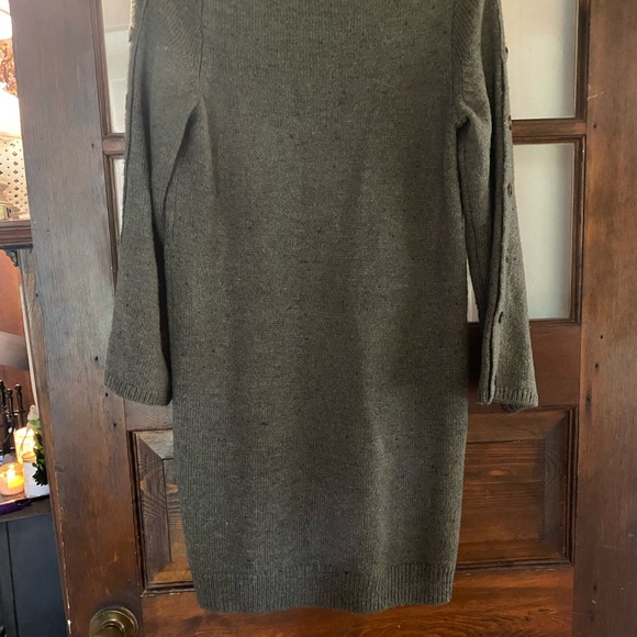 Madewell Donegal Button-Sleeve Sweater-Dress - Picture 9 of 10